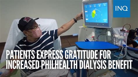 Patients express gratitude for increased PhilHealth dialysis benefit.